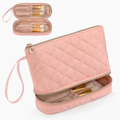Amazon.com: MAANGE 2 Pcs Makeup Bags For Women, Cute Cosmetic Bags For Purse  Small Makeup Pouch Travel Makeup Bag with Zipper Make Up Bag for Travelling  : Beauty & Personal Care