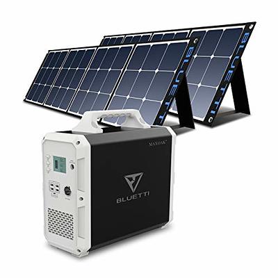 AFERIY Portable Solar Panels 100 Watt for Solar Generator with Kickstand,  Foldable Mono Cell Solar Charger with USB DC Outputs for Phones Camera,  IP65 Waterproof Solar Panel for RV Outdoor Camping… 