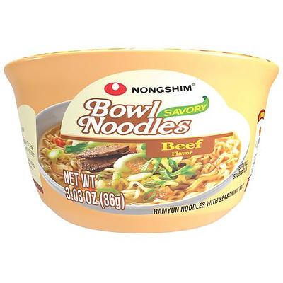 Nongshim Hot & Spicy Soup Microwavable Noodle Bowl - 3.03oz : Target