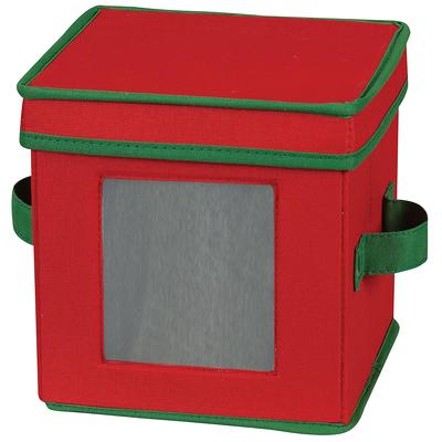 Household Essentials 580RED Wrapping Paper Holder Red with Green