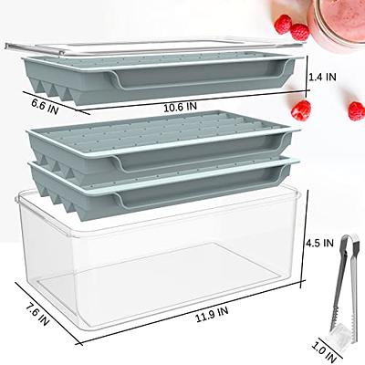 1-Cup Extra Large Freezing Tray with Lid, 2 PACK, Food Freezer Container  Molds for soup,broth,sauce or butter, Ice Cube Trays - makes four great  portions 1cup Cube(2 PACK, Red) - Yahoo Shopping