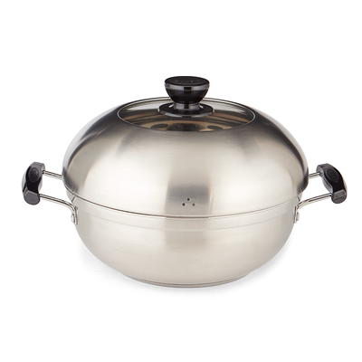 YBM Home Hascevher 18/10 Stainless Steel Stock Pot with Lid & Reviews