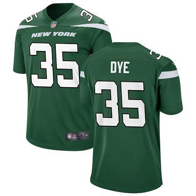 Men's white New York Jets Darrelle Revis Jersey- S