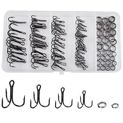 Fishing Split Rings,50 Pack 304 Stainless Steel Double Flat Ring - Yahoo  Shopping