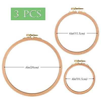 Hot Selling Colorful Plastic Embroidery Hoop Beech Wood Cross Stitch Hoop  for Handwork Lovers - China Embroidery Hoop and Wholesale Embroidery Hoops  price