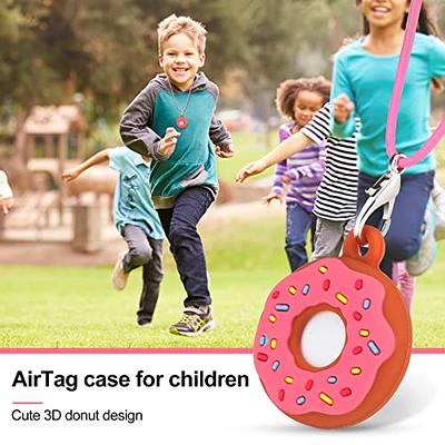 Case for Airtag, Silicone 3D Cute Cartoon Protective Airtags