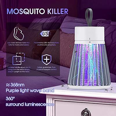 Electric Bug Zapper Camping Fruit Fly Trap Indoor Outdoor Mosquito Killer  Lamp