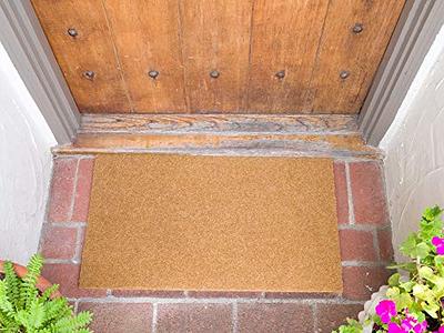 Kaf Home Coir Doormat With Heavy-duty, Weather Resistant, Non-slip