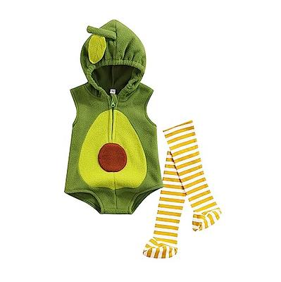 MAINESAKA Newborn Baby Animal Romper Unisex Toddler Oneise Halloween Dress  Up Romper Cosplay Halloween Jumpsuit Clothes (Avocado, 6-12 Months) - Yahoo  Shopping