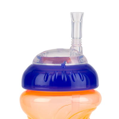 Nuby No-Spill Sippy Cup with Flex Straw for Boys - (3-Pack) 10-Ounce  Bottles - Training Sippy Cups for Toddlers 12+ Months