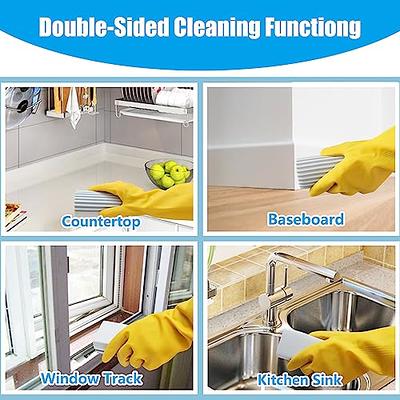 Damp Duster Magical Dust Cleaning Sponge Baseboard Cleaner Duster Sponge  Tool