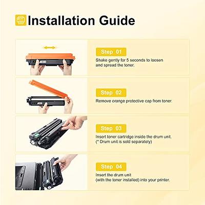 ANKINK TN221 TN225 Cyan Compatible Toner Cartridge Replacement for