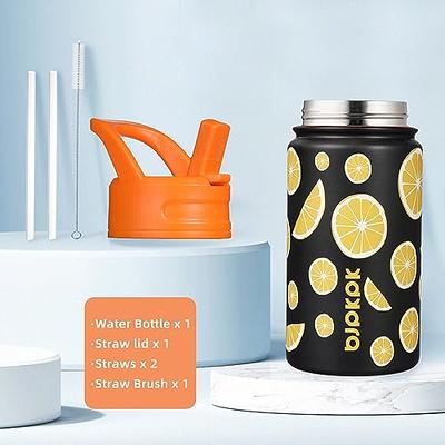 Stainless Steel Thermos Bottle - Lemon