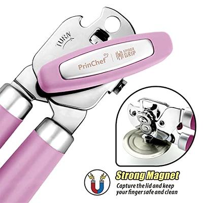  Can Opener Manual, Can Opener with Magnet, Hand Can Opener with  Sharp Blade Smooth Edge, Handheld Can Openers with Big Effort-Saving Knob, Can  Opener with Multifunctional Bottles Opener, Pink : Home