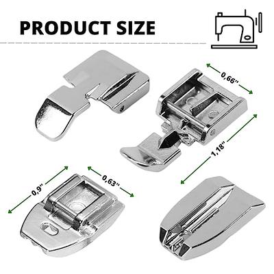 1PCS Zipper Foot and 1PCS Invisible Zipper Foot for All Low Shank Snap-On  Sewing Machines Invisible Zipper Foot Presser Feet Zipper Presser Foot for  Household Low Shank Sewing Machine - Yahoo Shopping