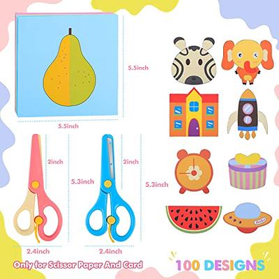 Child Scissors For Toddlers Safety Scissors DIY Photo Plastic Student  Scissor Paper-cutting For Kids Children DIY Art Craft