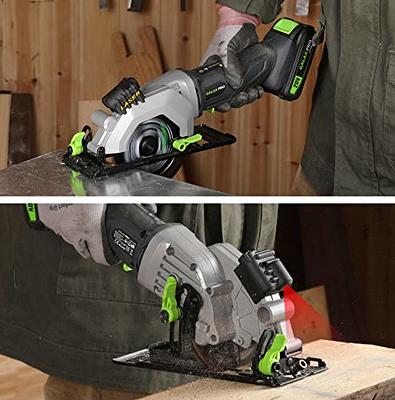 Black & Decker Cordless Circular Saw and Flashlight with 24V LI