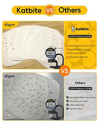  Katbite 200Pcs 8 Inch Parchment Paper Rounds