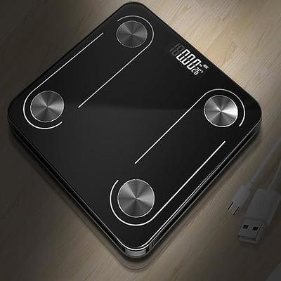 FitTrack Dara Smart BMI Digital Scale - Measure Weight and Body Fat - Most  Accurate Bluetooth Glass Bathroom Scale (Black) - Yahoo Shopping