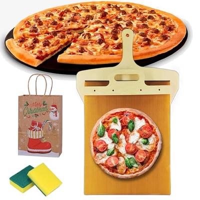 TJDQUOLI Sliding Pizza Peel - Pala Pizza Scorrevole, Sliding Pizza