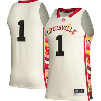 Youth Champion Gray Louisville Cardinals Icon Logo Long Sleeve Basketball T- Shirt