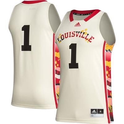 Youth ProSphere #1 White Louisville Cardinals Women's Volleyball Jersey Size: Small