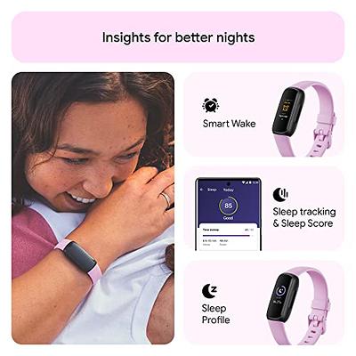 Fitbit Inspire 3 Health &-Fitness-Tracker with Stress Management