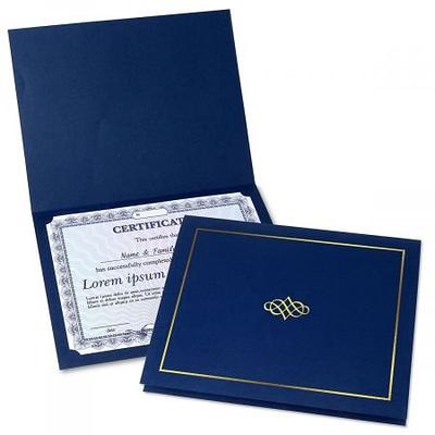  100 Sheet Award Certificate Paper, Gold Foil Metallic