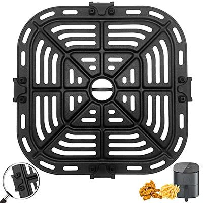  Air Fryer Rack for Ninja Foodi Air Fryer, 304 Stainless Steel  Three Stackable Dehydrator Rack Toast Rack Stand Accessories for Ninja DZ201  DZ401 Dual Air Fryer : Home & Kitchen