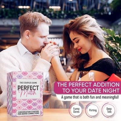 BLY Games Perfect Match Couples Game - Conversation Cards to Connect and  Deepen Relationships - Perfect for Anniversary, Flirty Date Night and  Romantic Couples Gift - Includes Spicy Dares! - Yahoo Shopping