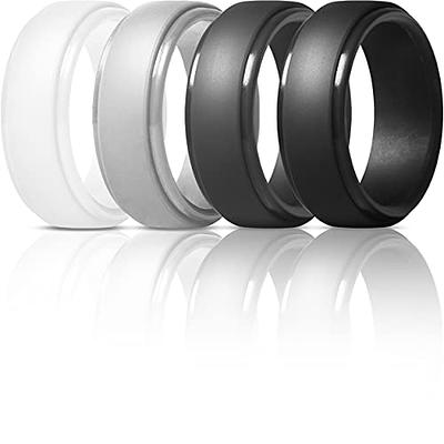 Amazon.com: Luxury Jewelry Mens Ring 8Mm Black Stainless Steel Wedding Ring  Inlay Koa Wood Sawtooth Edge Rings For Men Wedding Band Jewelry : Clothing,  Shoes & Jewelry