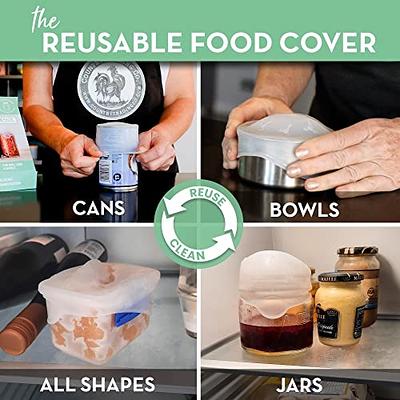 Zero Waste Stretch Lids Set 12 Silicone Reusable Food Covers