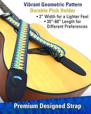 Geometric Guitar Strap, KEY Boutique