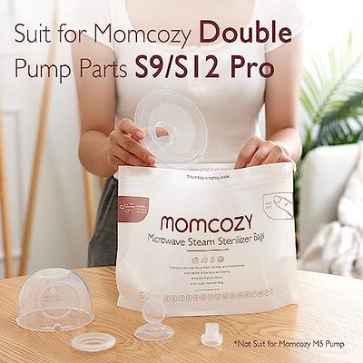 Momcozy Microwave Steam Sterilizer Bags, 15 Count Travel Sterilizer Bags  Reusable for Breast Pump Part/Baby Bottle, 20 Uses Per Bag, Breastpump  Accessories for Momcozy S9 Pro/S12 Pro/V1/V2, NOT for M5 - Yahoo