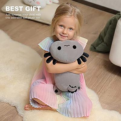 Onsoyours Cute Axolotl Plush, Soft Stuffed Animal Salamander Plush Pillow, Kawaii  Plush Toy for Kids (White Axolotl, 13) - Yahoo Shopping