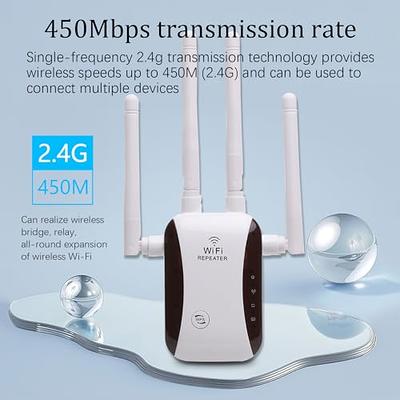 WiFi Extender, WiFi Repeater with Ethernet Port, 1-Tap Setup Access Point,  Covers Up to 3000 Square Feet, 300Mbps WiFi Extenders Signal Booster for  Home - Yahoo Shopping