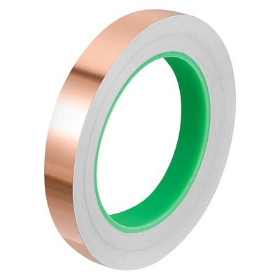 Copper Foil Tape 0.2 Inch x 21 Yards 0.05 Thick Single Sided for Electronics