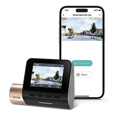  Garmin Dash Cam Mini 2, 1080p, 140-degree FOV, Incident  Detection Recording and Signature Series Cloth : Electronics