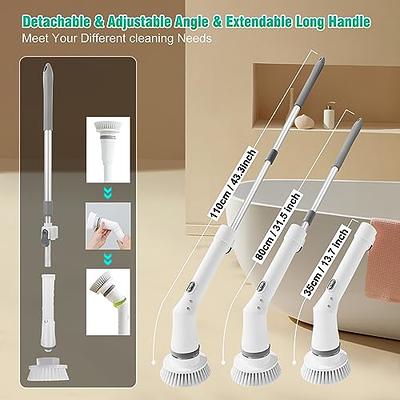 Electric Spin Scrubber,DEPURE Cordless Electric Cleaning Brush,Power  Scrubber with 2 Rotating Speeds and 6 Replaceable Cleaning Brush Heads for  Bathroom,Kitchen,Wall,Oven,Dish,Floor - Yahoo Shopping