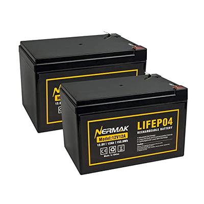Casil 12V 50Ah LiFePO4 Lithium Battery, Built-in BMS, Replaces