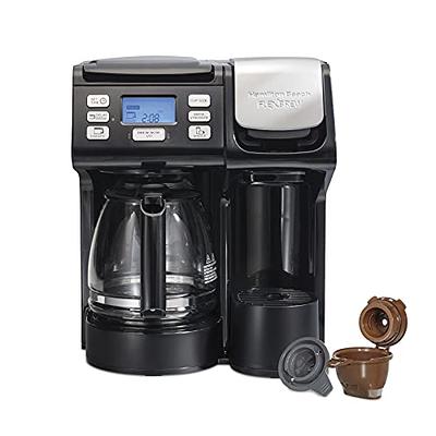 HEYNEMO Single Serve Coffee Maker K Cup with 1000W Fast Brew, Black