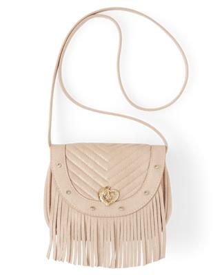 Solene Fringe Crossbody Shoulder Bag with Strap, Tassel Messenger Bag, Country Style Western Fringe Purse for Women