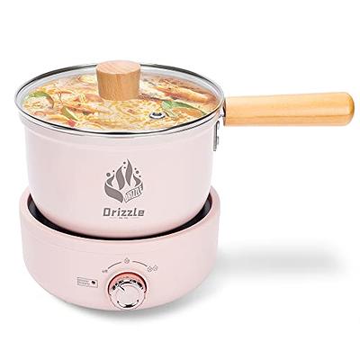 Small Pot With Steamer, Small Cooking Pot, Steamer, Milk Pot, Non-stick  Pot, Cooking Noodle Household Small Pot, Electric Magnetic Stove, Gas Stove  Universal - Temu