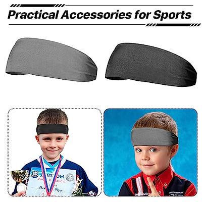 6 Pcs Kids Boys Headbands Athletic Sweatbands Boys Headbands for Kids  Children Headbands Football Headband Youth