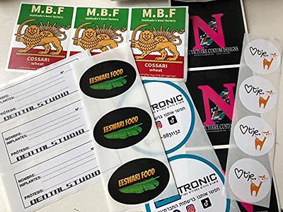 Packaging Stickers - Roll Labels Customized Custom Decal Personalized  Business Logo For Bakery - Yahoo Shopping