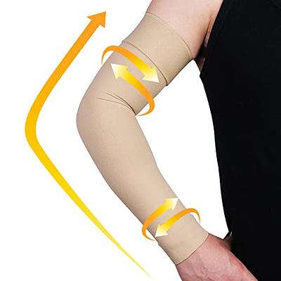 Beister Medical Compression Arm Sleeve for Men Women, 20-30 mmhg Full Arm  Support with Silicone Band, Graduated Compression Arm Brace for Pain  Relief