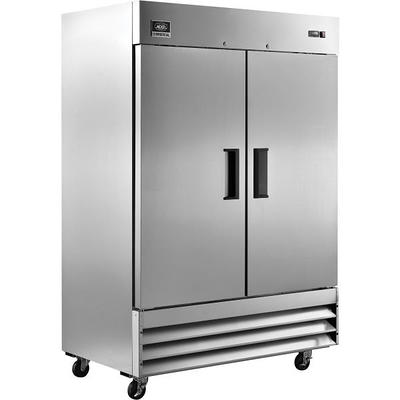 KoolMore 54-Inch 2 Door Stainless Steel Reach in Commercial Freezer 47 cu.  ft. - Bed Bath & Beyond - 27648624