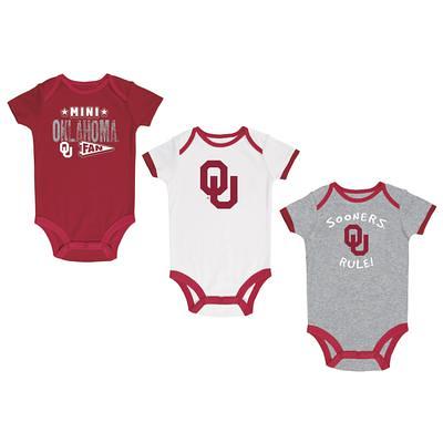 Chicago Cubs Newborn & Infant Biggest Little Fan 3-Pack Bodysuit Set -  Royal/White/Heather Gray