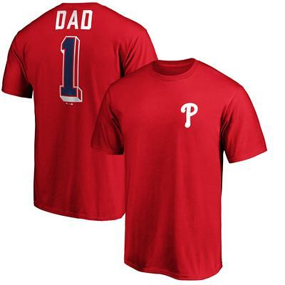 San Francisco 49ers Fanatics Branded #1 Dad T-Shirt - Scarlet