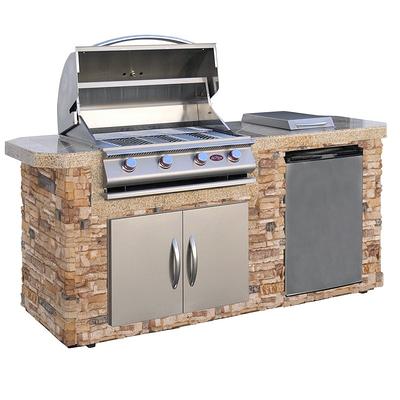 Fuego Premium 4-Burner Natural Gas Grill in 304 Stainless Steel F36S-Pro-NG  - The Home Depot